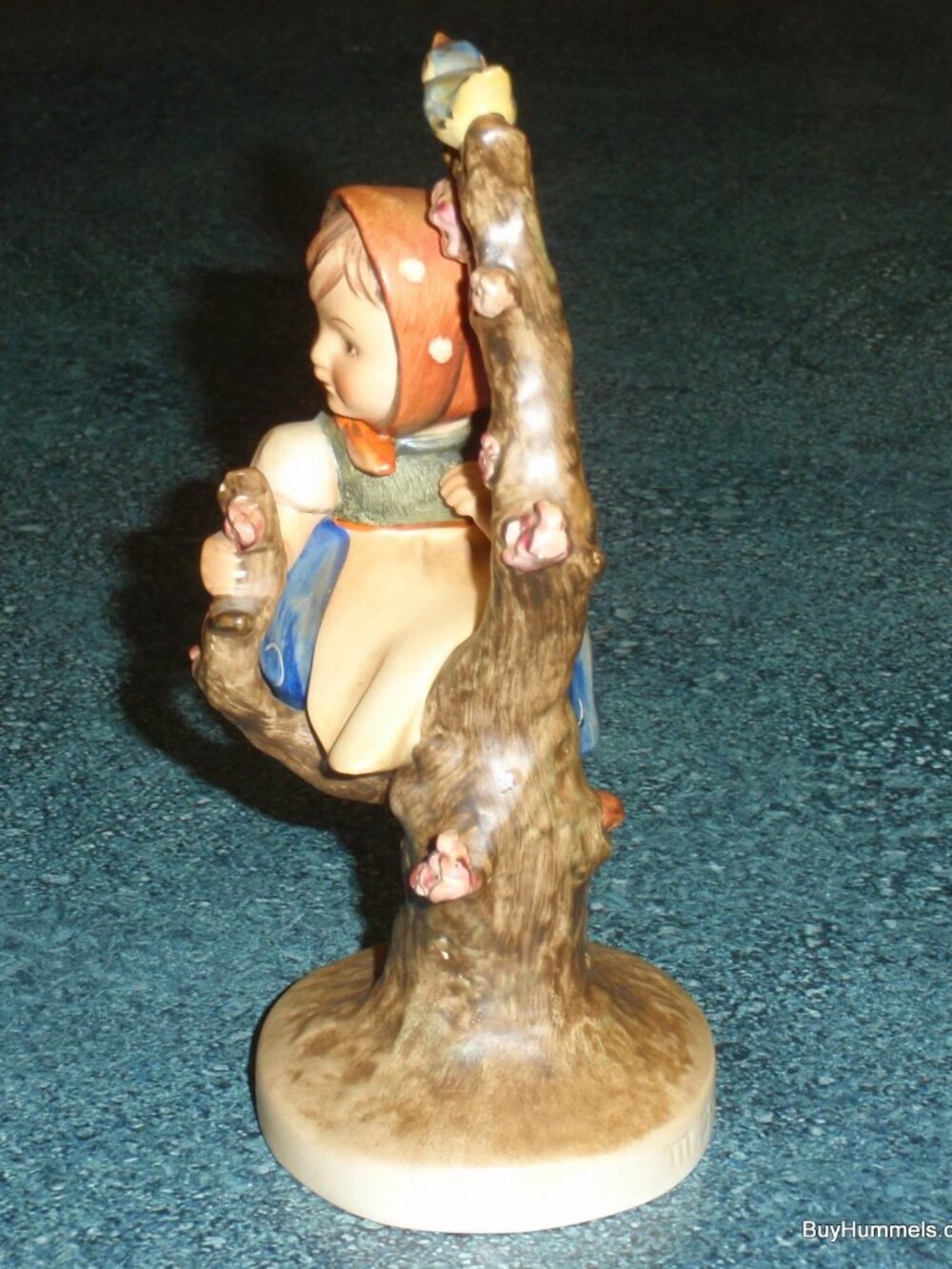 1950s " Apple Tree Girl" Goebel Hummel Figurine #141/1 TMK2 FULL BEE - Antique! - Picture 7 of 11